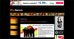 Desktop Screenshot of pixforce.de